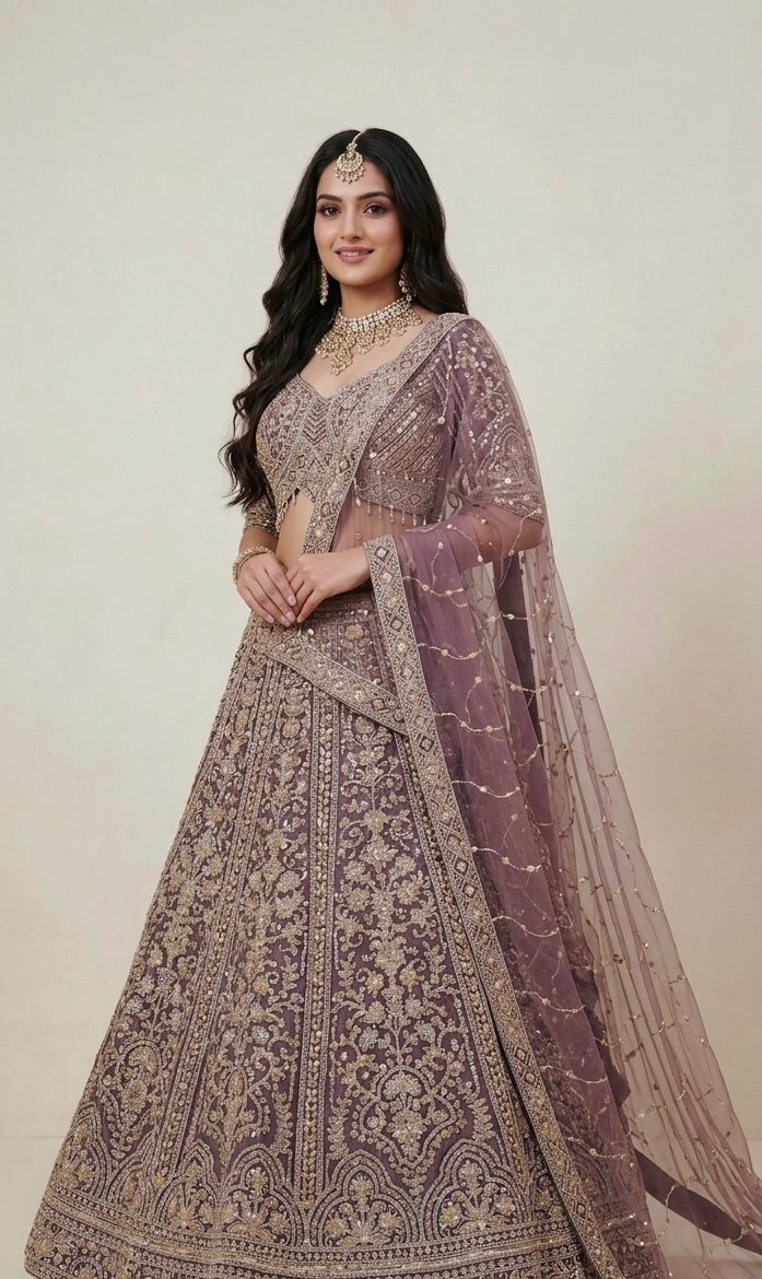 Fully heavy lehnga SF599