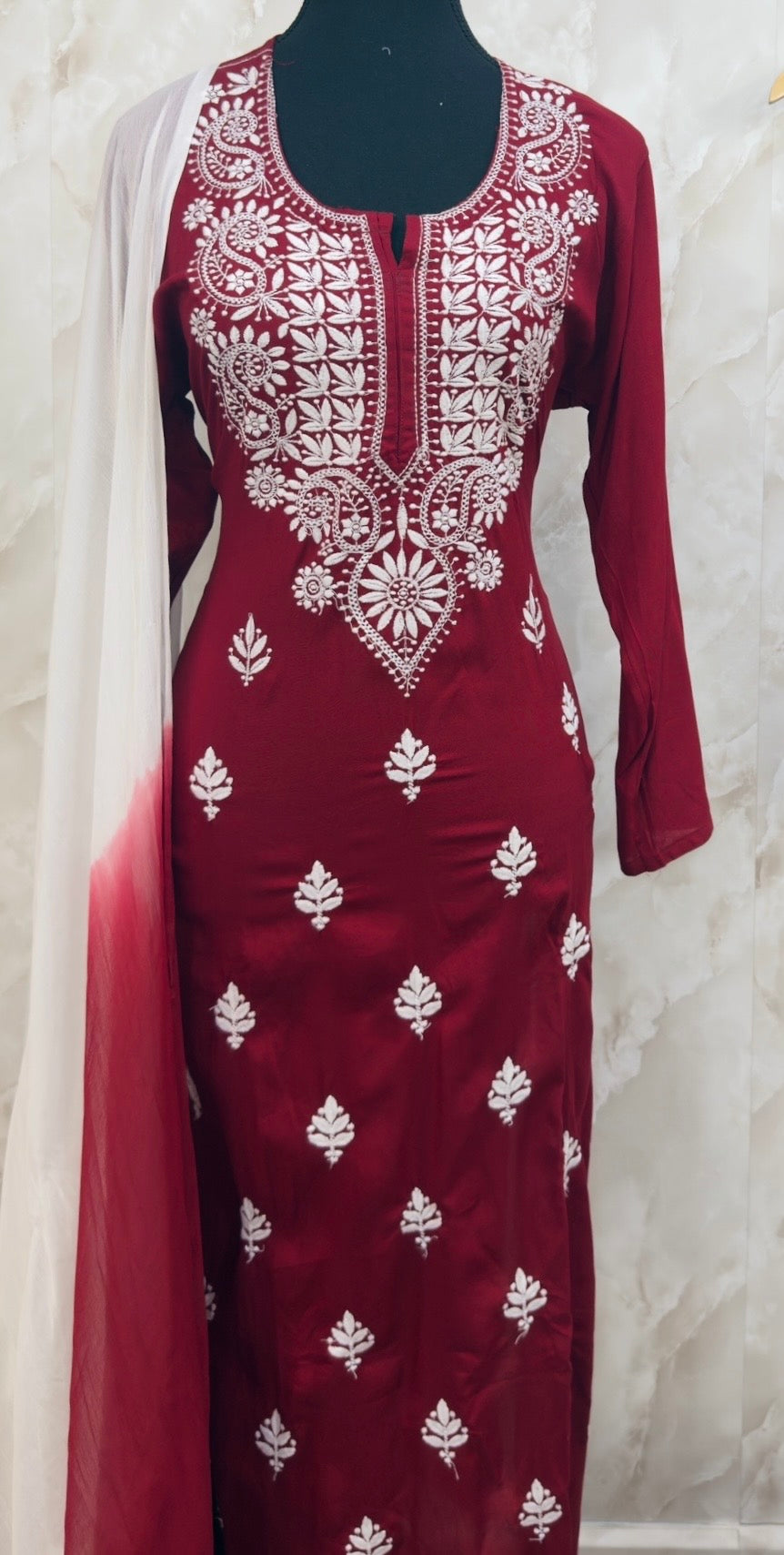 Rayon cotton suit