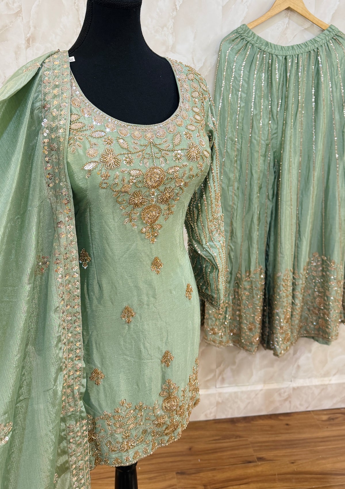 Beautiful sharara suit SF597