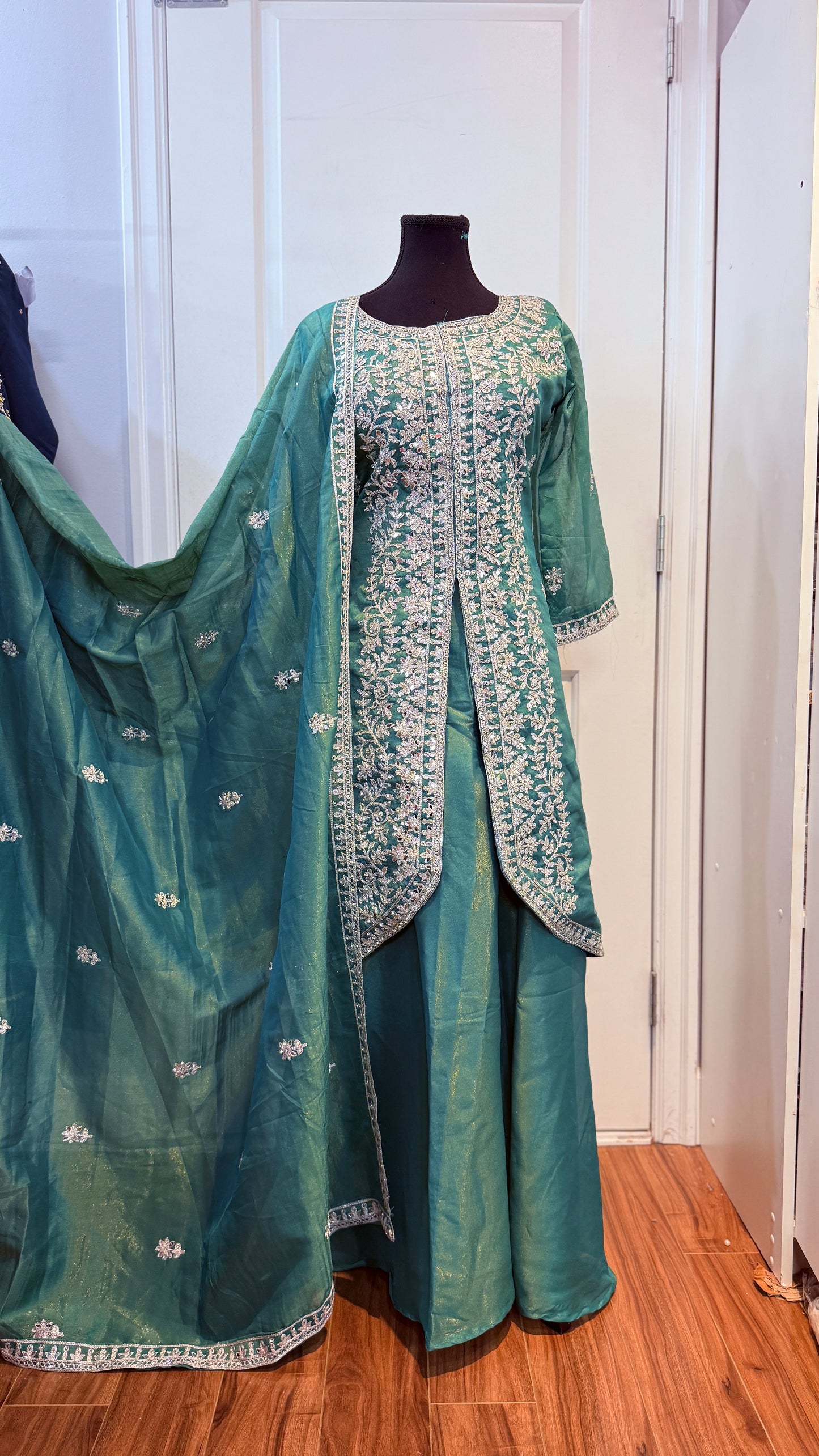 Partywear sharara suit