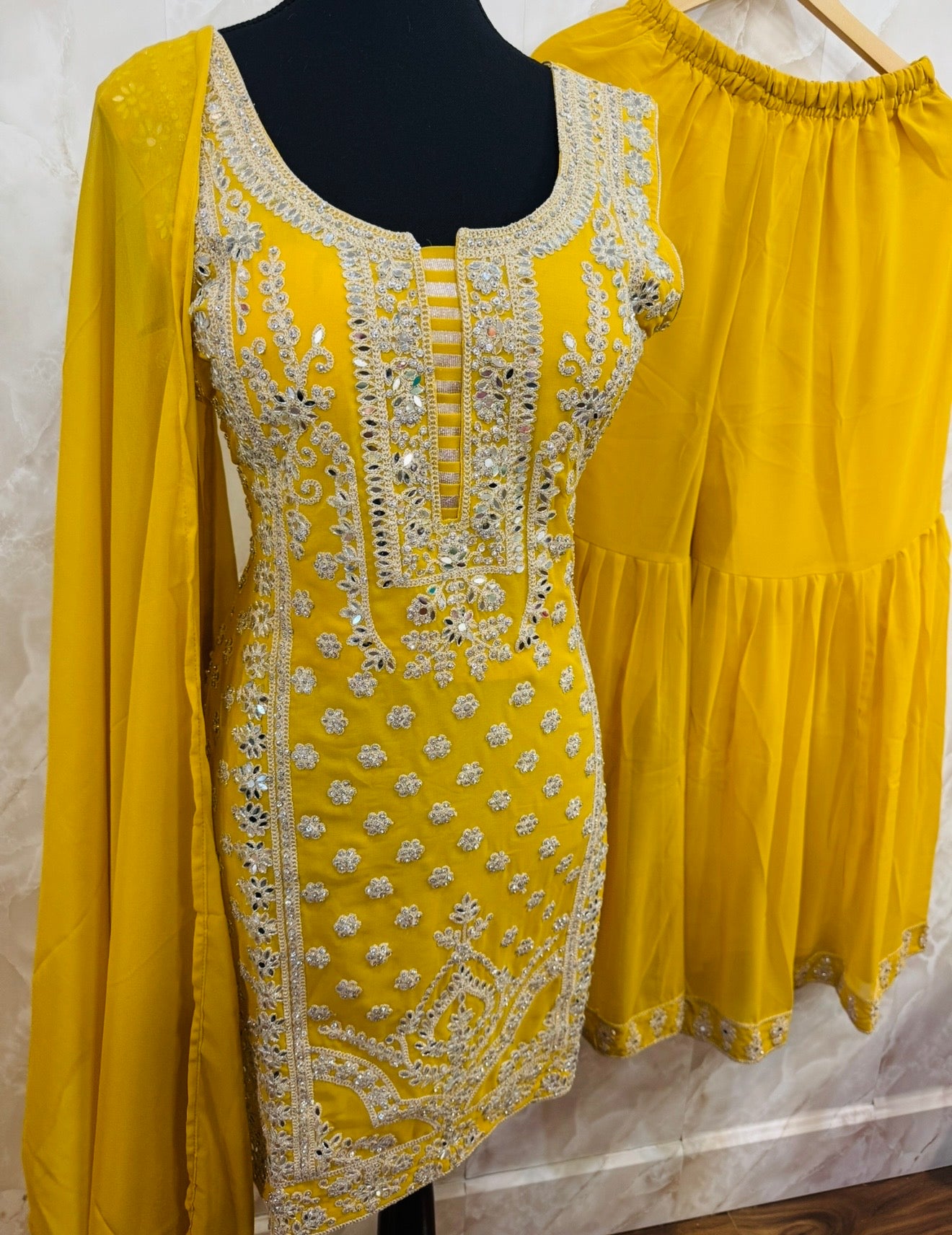 Party wear garara suit SF456