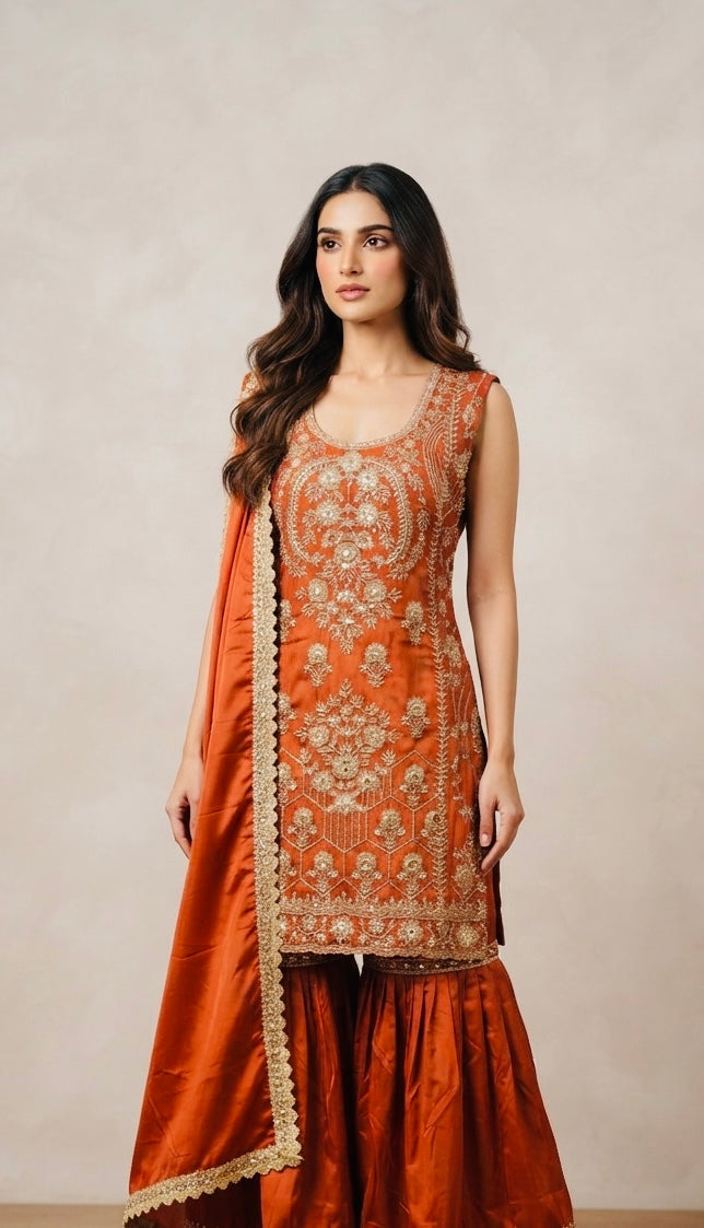 Party wear garara suit