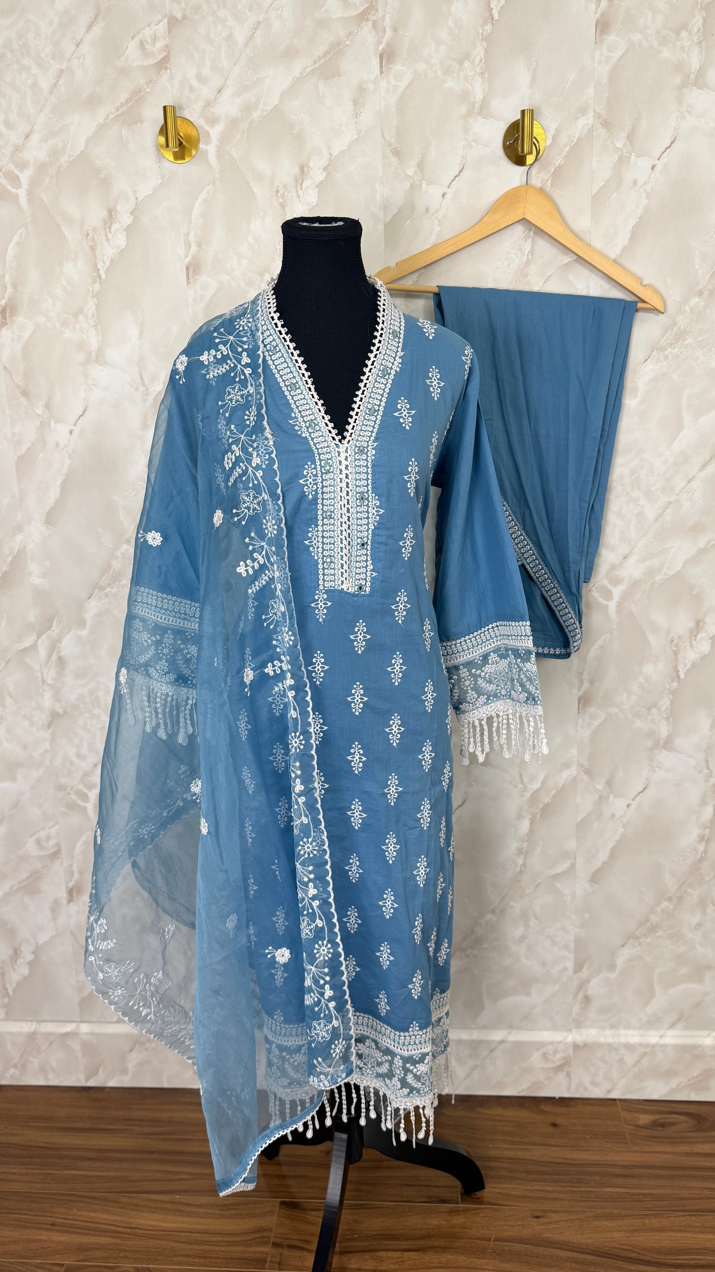 Pakistani pure cotton suit