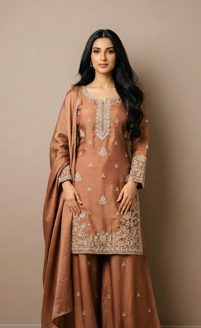 Party wear sharara suit SF428