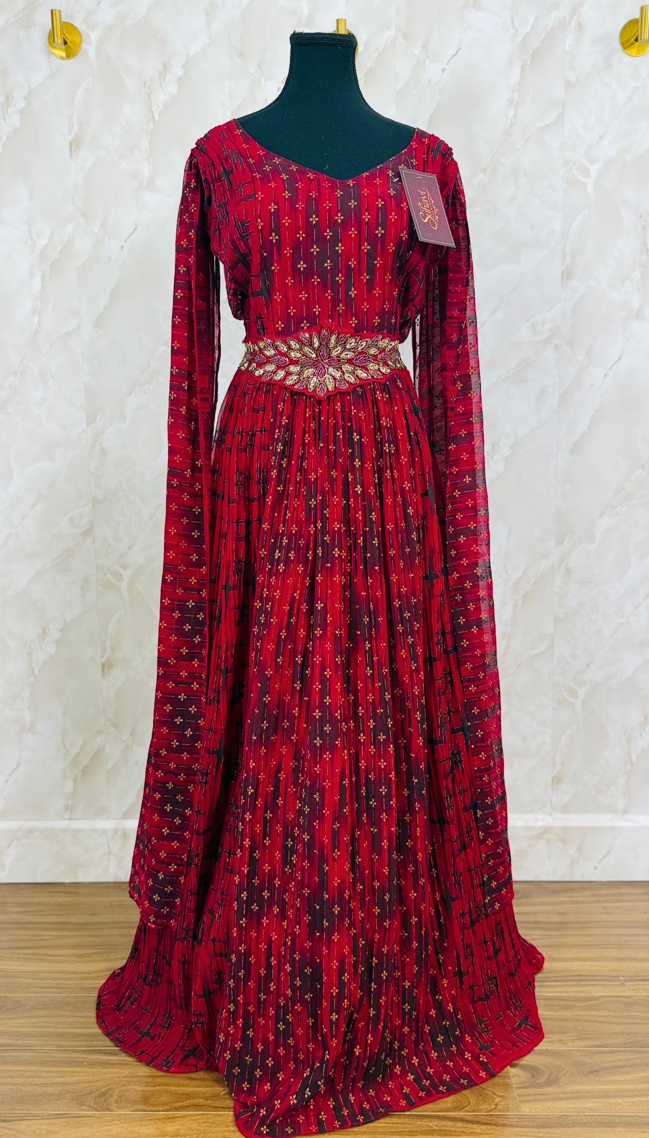 Designer georgette gown
