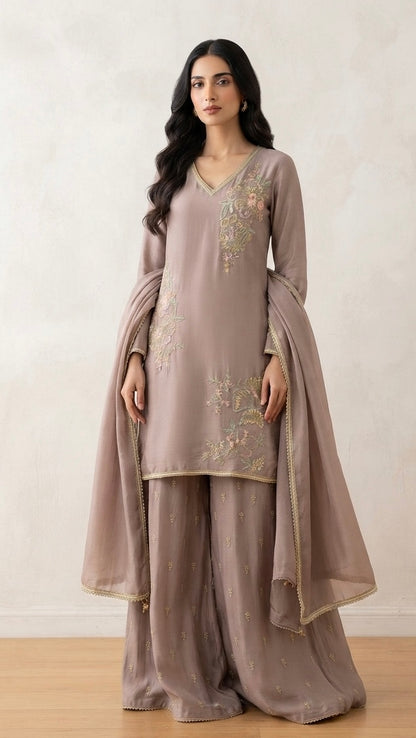 Chinnon sharara suit SF468