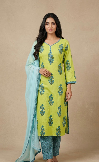 Soft Rayon cotton suit