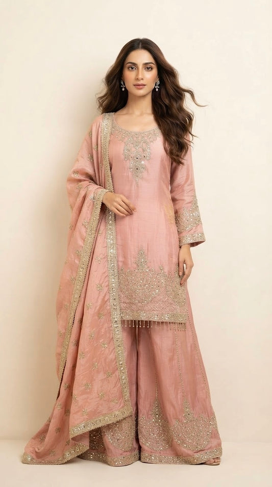 Party wear sharara suit SF668