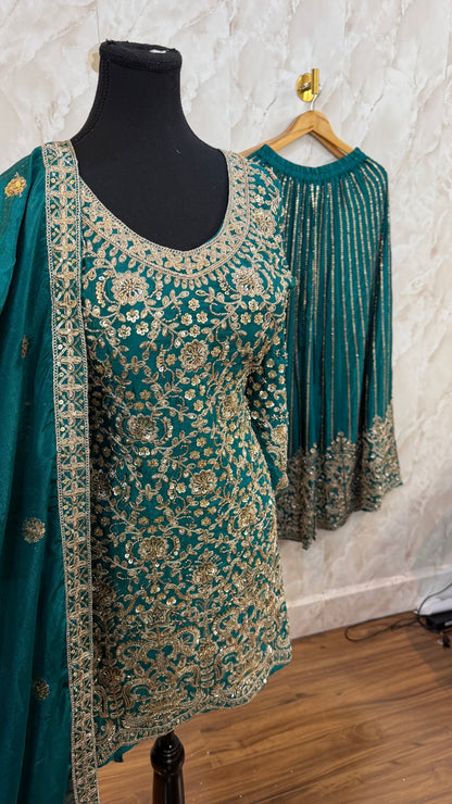 Party wear sharara suit SF658