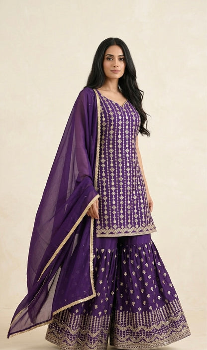 Party wear garara suit