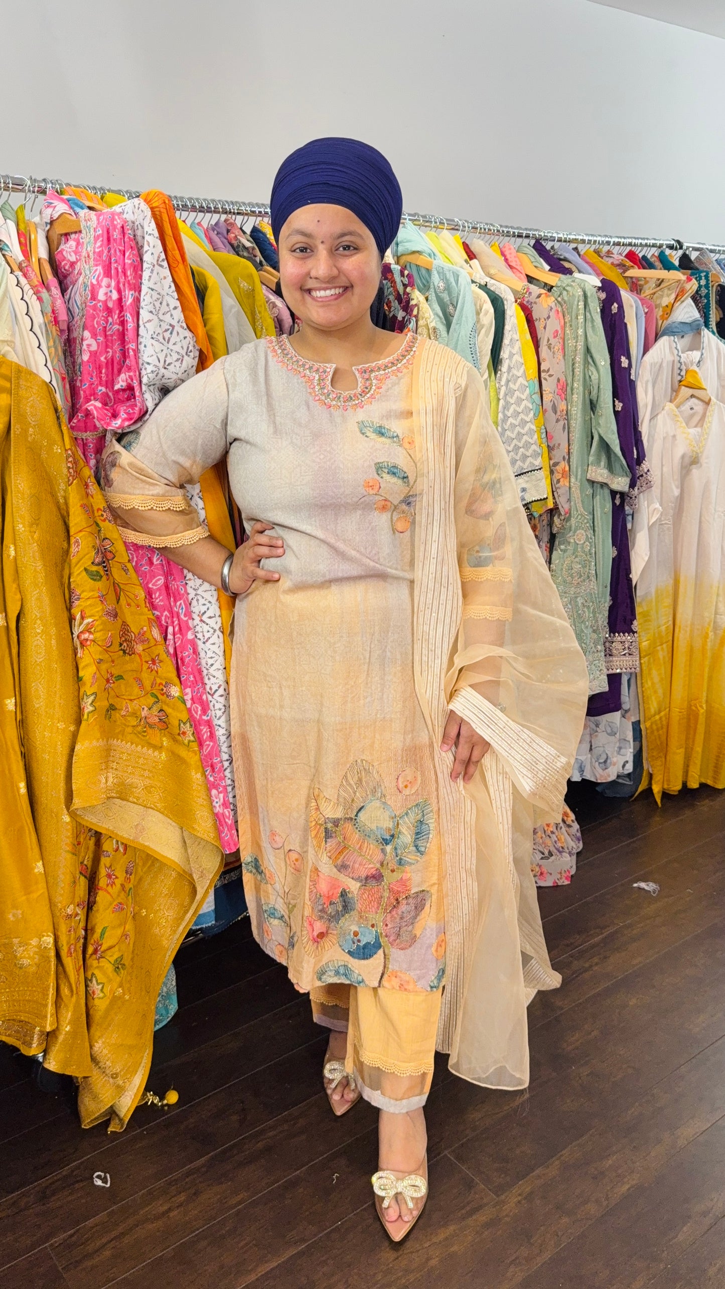 Pure cotton suit