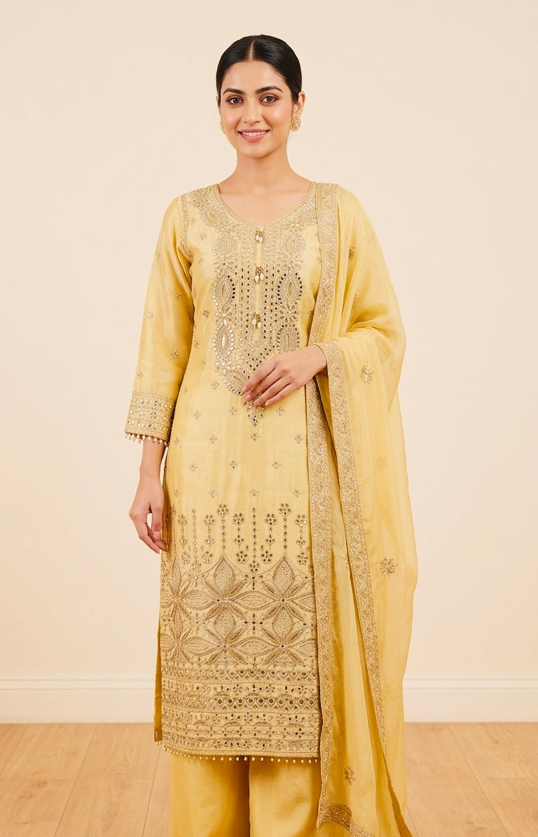 Chinnon party wear suit