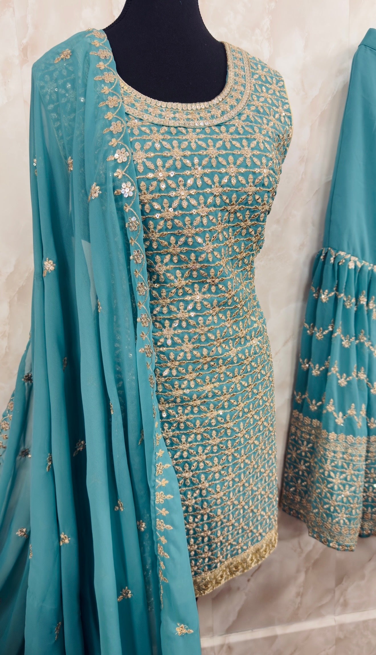 Party wear garara suit