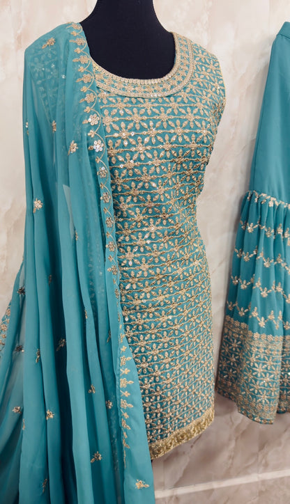 Party wear garara suit