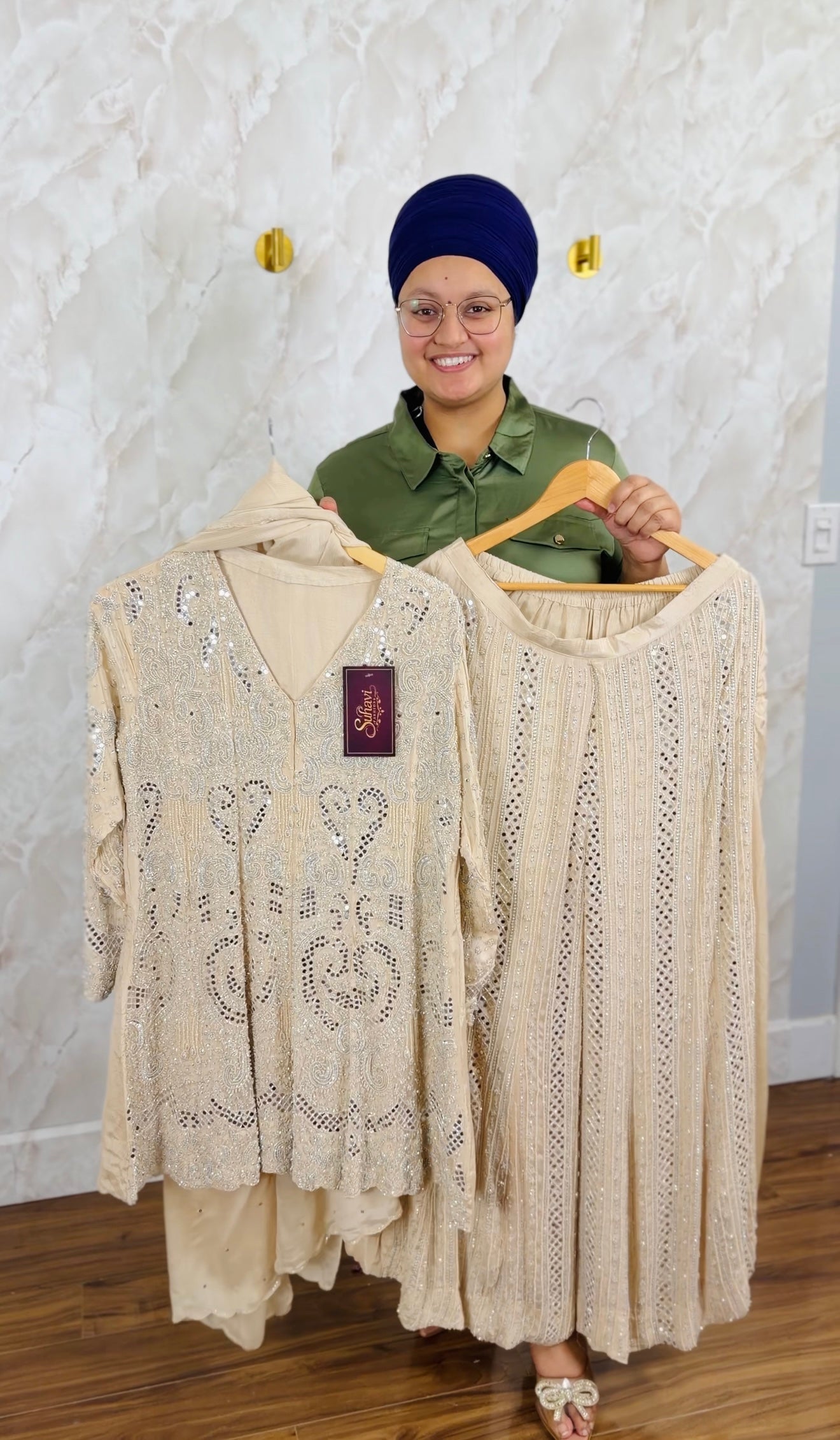 Fully handwork suit