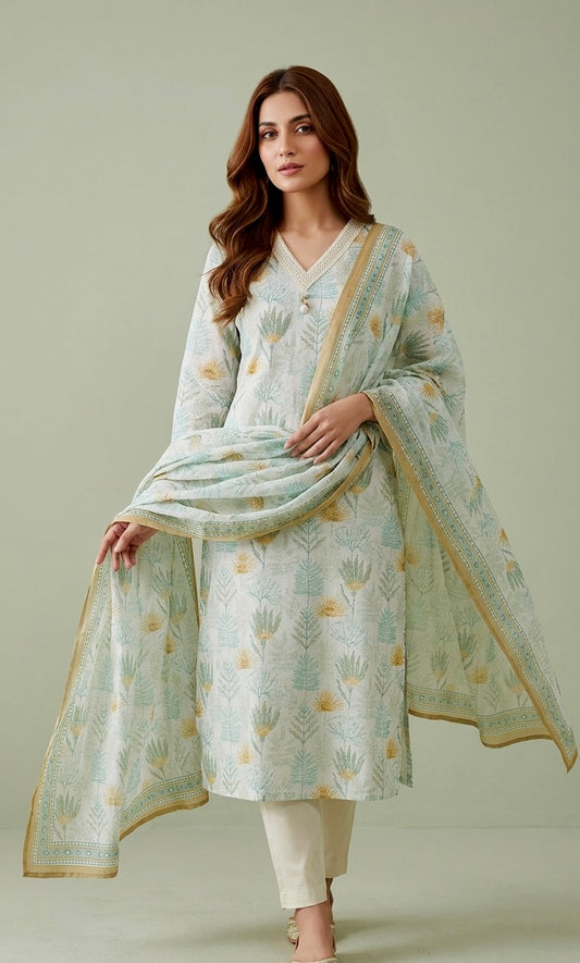 Pure cotton suit
