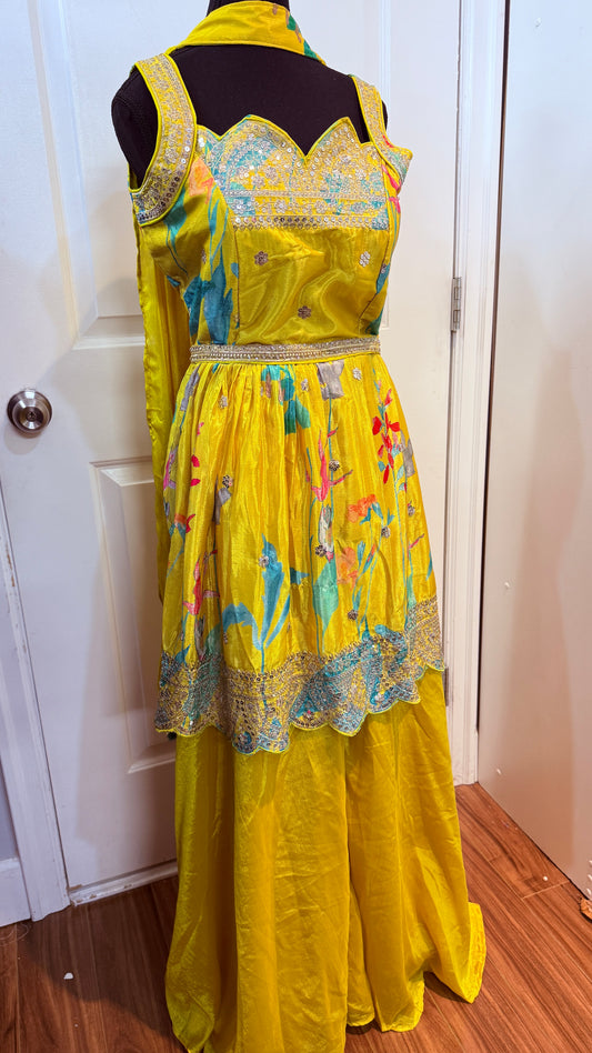 Chinnon sharara suit