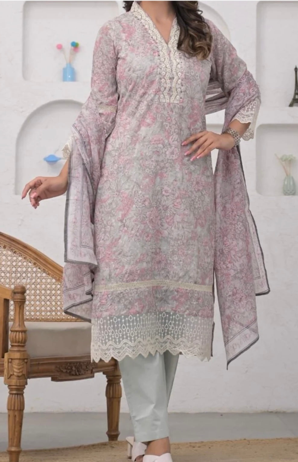 Pakistani cotton suit SF427