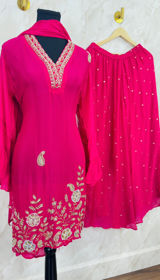 Pure chinnon A line suit