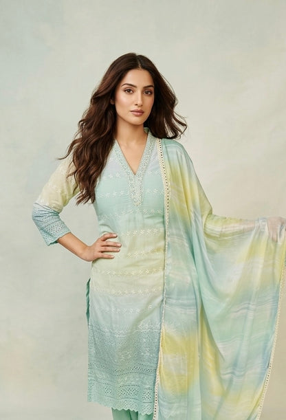 Pure cotton suit
