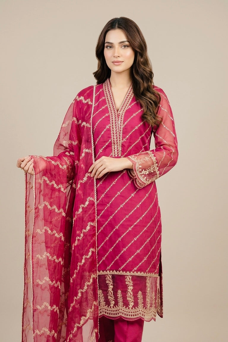 Pure cotton designer suit