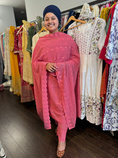 Pakistani thread work suit