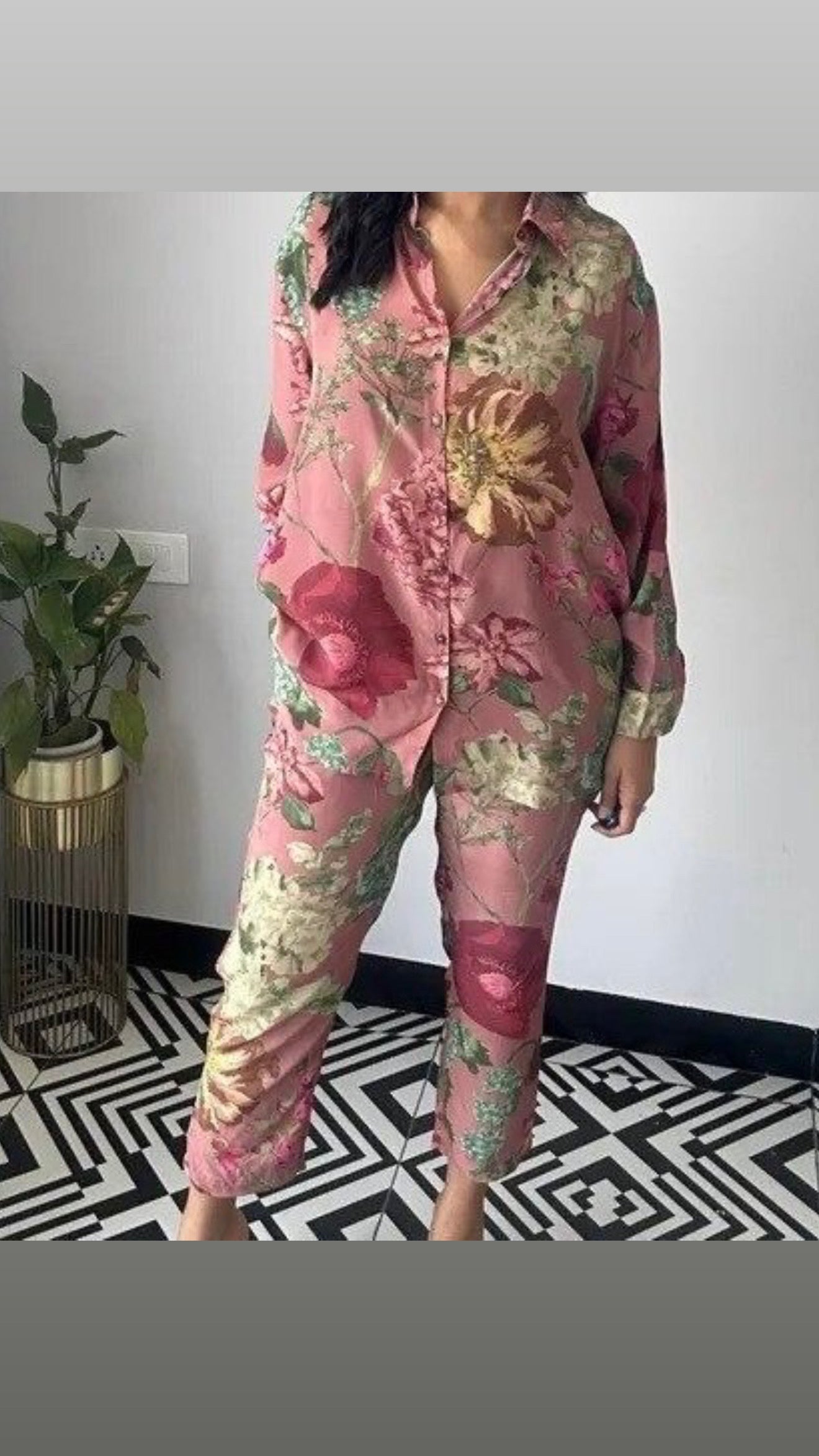 Printed cord set